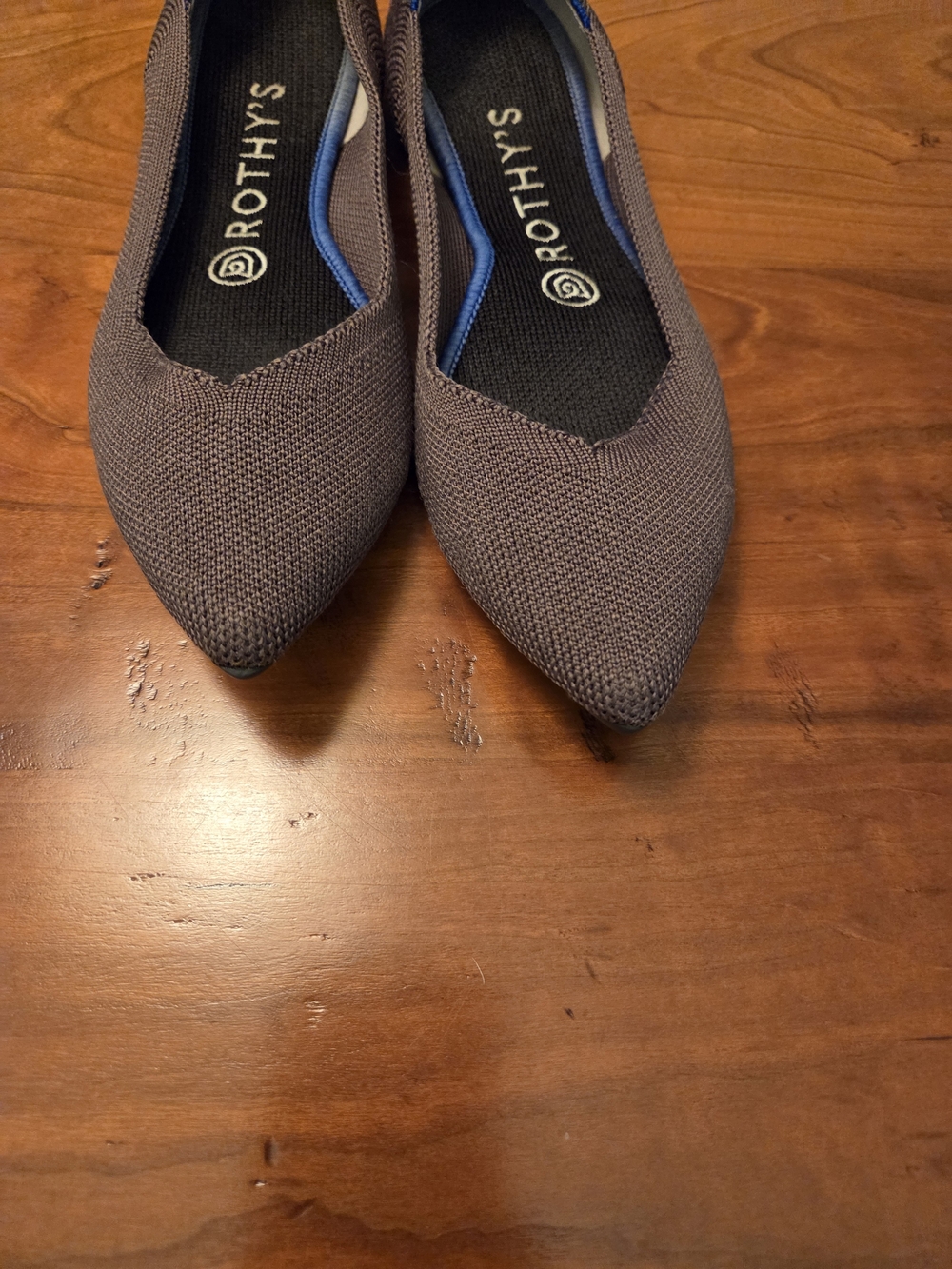 Rothy's The Point Flat Mink Dusty Purple - Picture 3 of 8